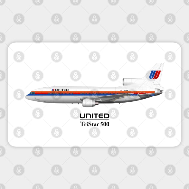 United tristar 500 Magnet by SteveHClark